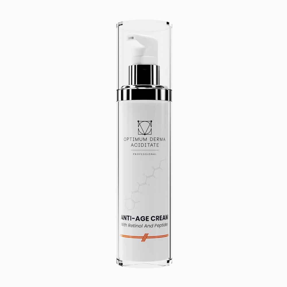 Optimum Derma Retinol cream with hyaluronic acid & peptides 50ml   NEW