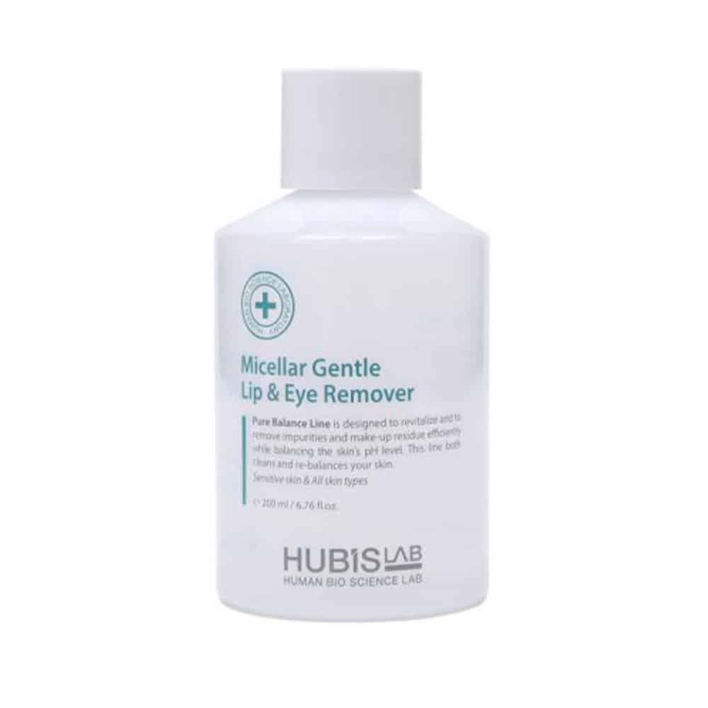 HUBISLAB Pure Balance Micellar Gentle Lip and Eye Remover