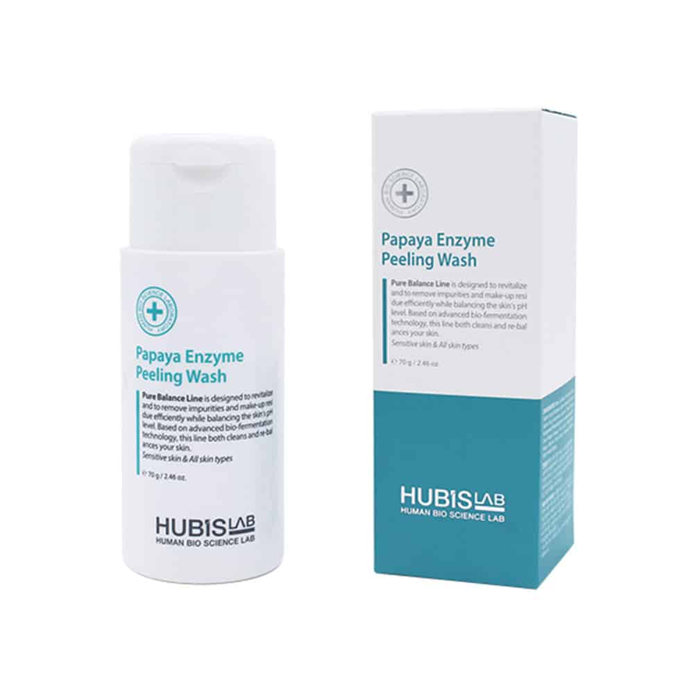 HUBISLAB Pure Balance Papaya Enzyme Peeling Wash